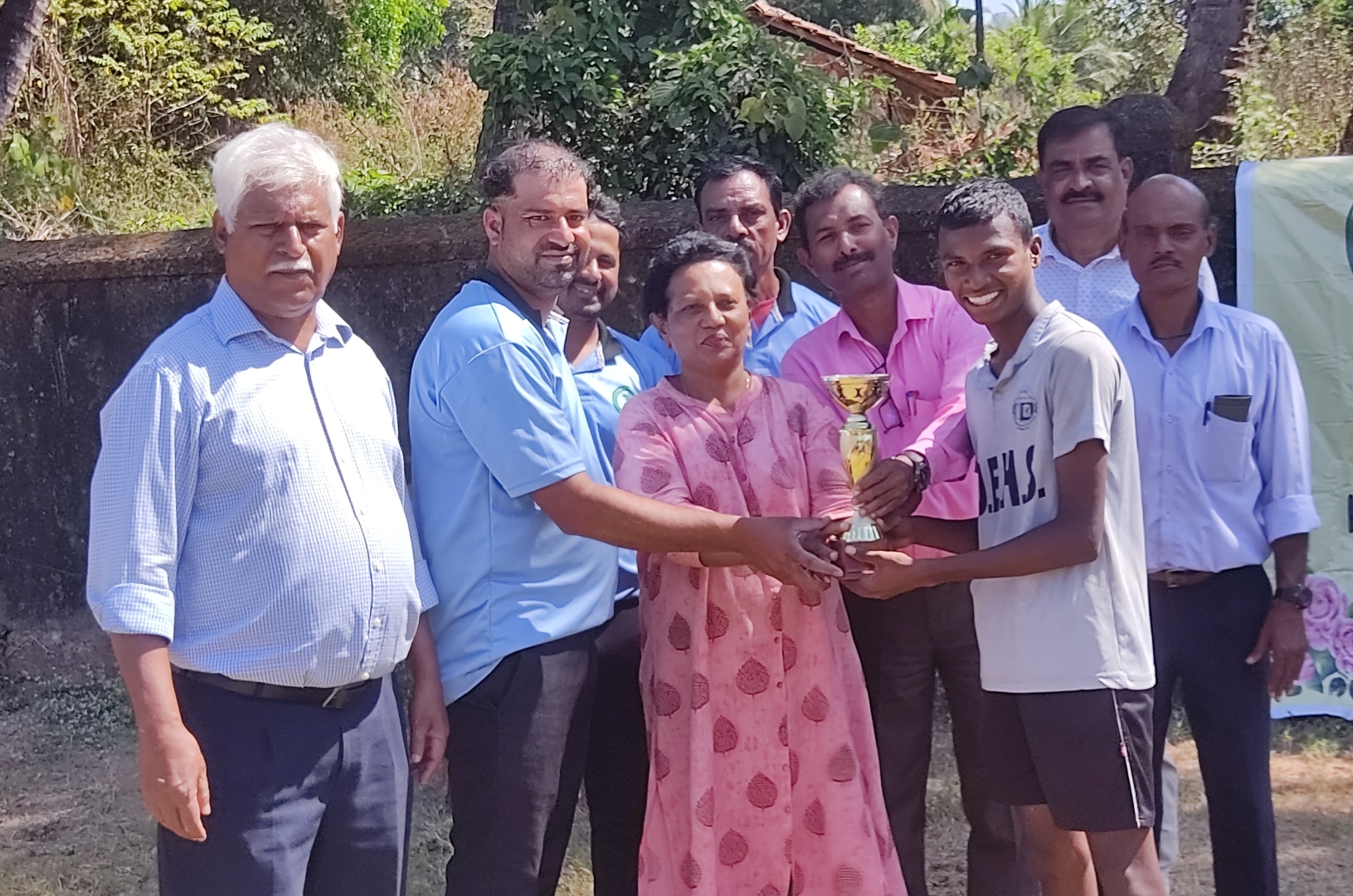 Damodar EHS win hockey south district c'ship