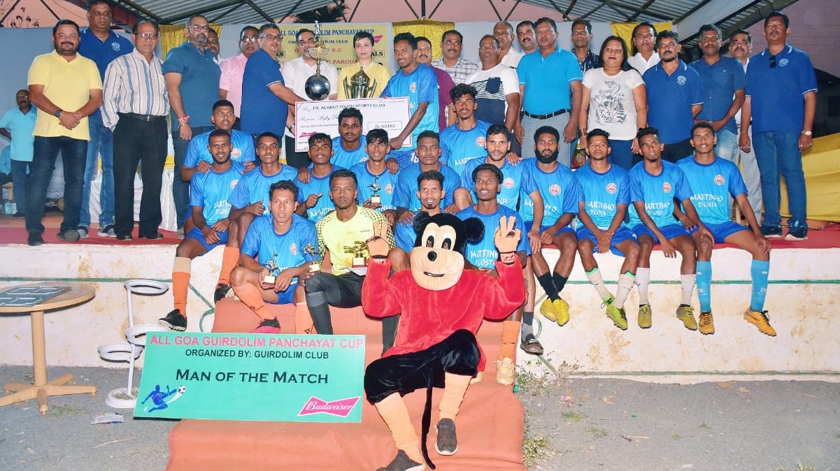 ﻿Fr Agnelo YSC win Guirdolim Panchayat Cup