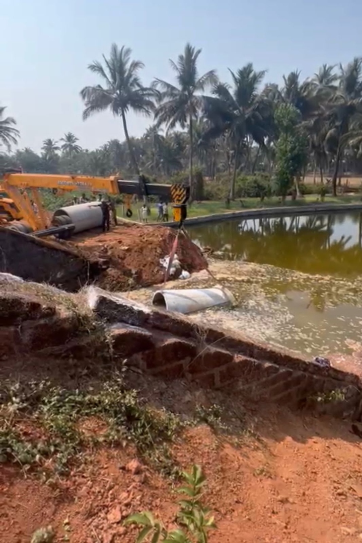 NGO and Velsao locals accuse Railways of blocking tributaries