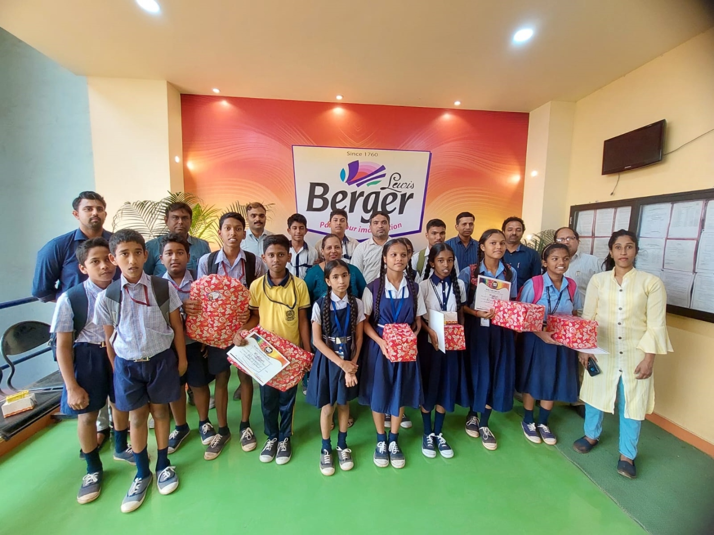 ﻿Berger Paints holds drawing competition