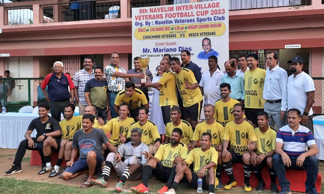 ﻿Vasco Veterans win Navelim Veterans Cup