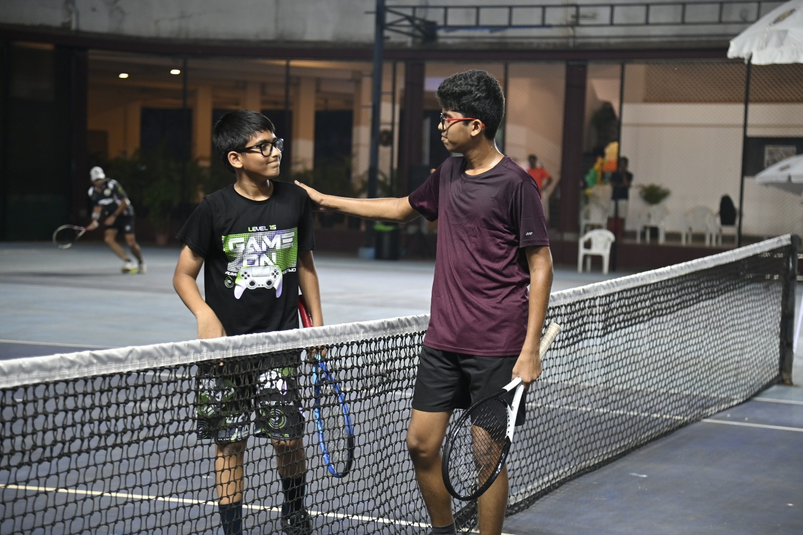 TNS PG Tennis tournament: Krishna defeats Arhan in boys under-18 category