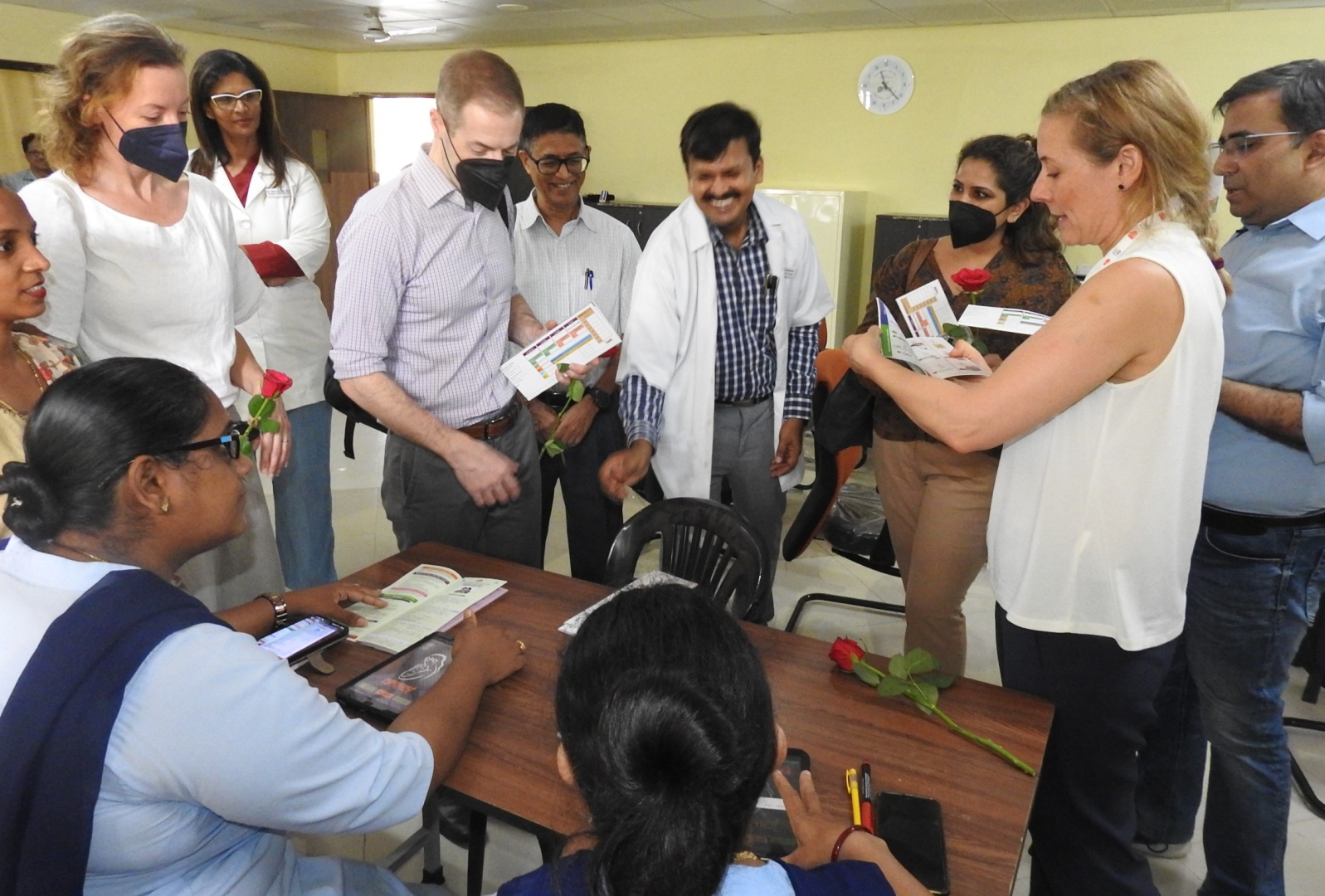 UNICEF delegation visits Navelim health centre, impressed with ANM workers providing services