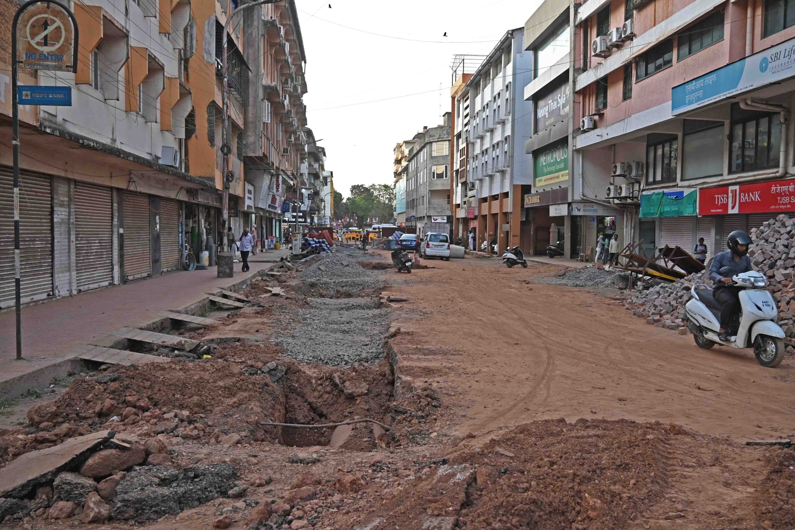 SMART CITY PLANS ON HOLD AS MONSOON NEARS