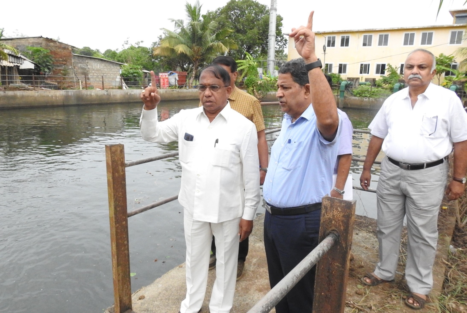 Minister tours South to explore options of taping raw water to meet future demands
