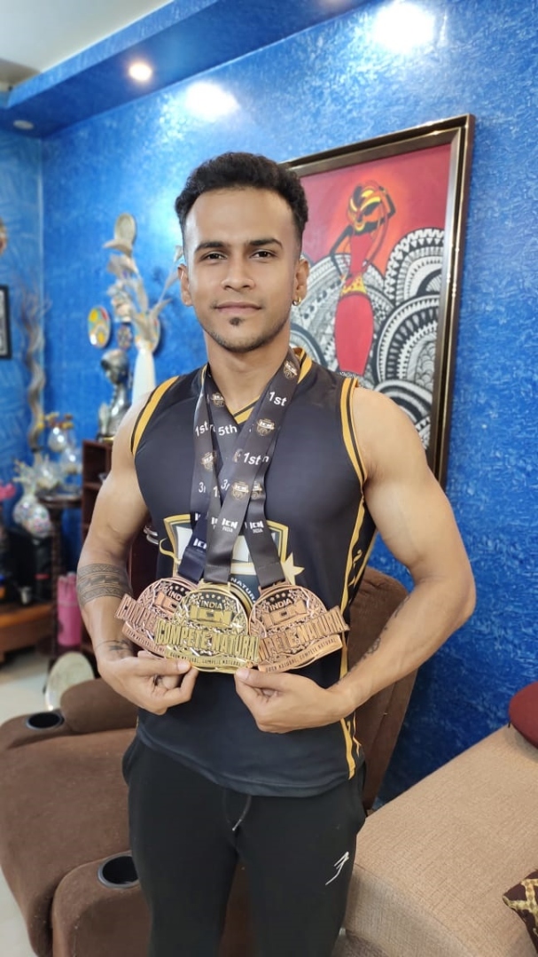 Saheel wins gold at ICN bodybuilding c'ship